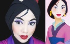 Elle se déguise en personnages de Disney en utilisant son Hijab ! Le résultat est sublime !