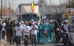 Campagne référendaire –  Le Front Ñaani Bañn  à Colobane, Hlm, Castors Front de terre, Khar Yalla et Grand Yoff