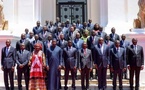 Photo officielle des membres du nouveau gouvernement prise à l’issue du Conseil des ministres du 17 septembre 2025