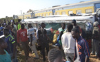 Dernière minute : Accident spectaculaire à Rufisque entre un train et un Ndiaga Ndiaye