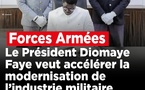 Développement de l’industrie militaire et de l’innovation : Le Président Bassirou Diomaye Faye a appelé à l’accélération du Plan stratégique