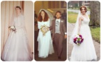 Cette femme a porté la même robe de mariée que sa mère et sa grand-mère