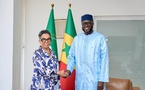 El Malick Ndiaye reçoit les Ambassadrices de Colombie et de Finlande