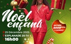 Noël Enfants avec Coumba Gawlo : Un moment festif, de retrouvailles, le 25 décembre prochain, à l'esplanade de 2STV