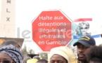 Manifestation à Dakar contre le régime de  Yaya Jammeh (images)
