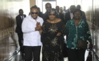 Photos-Décès de Papa Wemba: arrivée de l'épouse du musicien à Abidjan