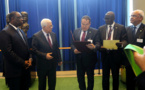 Macky Sall reçoit de Mahmoud Abass la Grande Croix de l’Ordre de l’Etat de Palestine