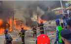 Suite à l’explosion d’un poteau électrique : Le marché central de Keur Massar a pris feu