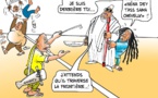 Image du jour: Chaudes empoignades entre Gassama et Pére Ouza... Jammeh et Macky, en spectateurs actifs 