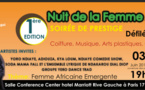Spot de la nuit de la femme africaine 