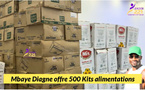 Pour le ramadan : Mbaye Diagne offre plus de 500 kits alimentaires, estimés à des millions aux populations