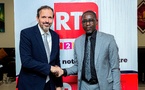 L’ambassadeur d’Allemagne en visite à la RTS, pour renforcer la coopération médiatique
