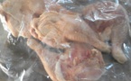 Denrées impropres à la consommation : Plus de 2 tonnes de cuisses de poulet saisies à Diamniadio