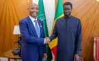 Audience au Palais: Bassirou Diomaye Diakhar Faye échange avec Patrice Motsepe sur la situation du football africain