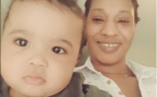 Ndèye Diallo de "Un Café avec..." pose avec son fils