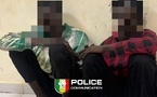 Interpellation de deux (02) individus pour vol en réunion commis la nuit avec escalade au préjudice d’un membre de leur propre famille.