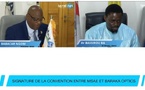 Signature d’une convention sociale entre la MSAE et Baraka Optics pour améliorer l’accès aux soins visuels