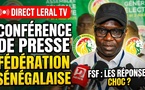 🔴 DIRECT | CONFÉRENCE DE PRESSE DE LA FÉDÉRATION SÉNÉGALAISE DE FOOTBALL