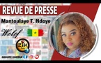 Revue de Presse Wolof Zik FM : Vendredi 04 Septembre 2026 avec Mantoulaye Thioub Ndoye