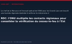 RDC: l'ONU multiplie les contacts régionaux pour consolider la vérification du cessez-le-feu à l'Est