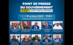 🔴POINT DE PRESSE du gouvernement sur le climat social national