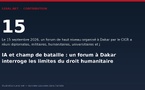 IA et champ de bataille : un forum à Dakar interroge les limites du droit humanitaire
