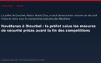 Navétanes à Diourbel : le préfet salue les mesures de sécurité prises avant la fin des compétitions