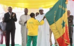 Photos-Cérémonie de remise du drapeau national aux athlètes devant représenter le Sénégal aux J.O 2016