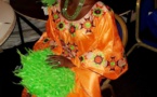 Fleur Mbaye très élégante dans cette tenue traditionnelle