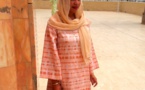 Léna Séne très élégante à la Grande Mosquée de Touba