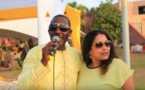 Aida Coulibaly, en compagnie du "jumeau" de son mari