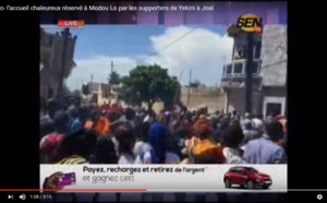 L'accueil chaleureux réservé à Modou Lô par les supporters de Yékini à Joal