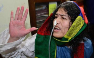 Après 16 ans de grève de la faim, l'activiste Chanu Irom Sharmila met fin à sa diète pour se présenter à la Présidentielle de 2017