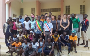 Chantier solidaire en Casamance : Les jeunesses d’Oussouye et de Cabourg en France se rencontrent