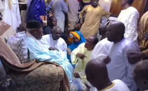 Quelques images de la visite de la délégation du PDS chez le Khalif Général des Mourides