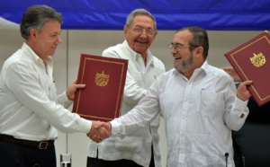 Colombie: Un cessez- le feu entre le gouvernement et les FARC met fin à  cinquante-deux ans de conflit armé