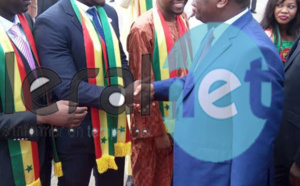Arrivée du Président Macky Sall en Chine