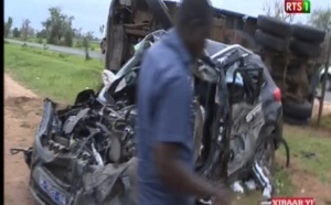 Vidéo : Choc mortel entre un camion et une voiture 4x4 à Bambey