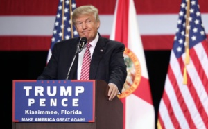 Elections américaines: Trump en tête d'un sondage, Hilary Clinton tremble