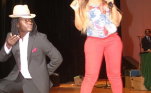 EXCLUSIVITE!!! Viviane Chedid offre un million de franc CFA et les droits d'auteur de son single Wuyuma à Bakhaw Dioum...