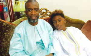 Photo : Philippe Ndour, le fils de Bouba et de Viviane a grandi