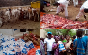 Tabaski à Tivaouane Diack-Sao :  55 bœufs et des enveloppes distribués aux familles démunies