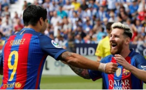 Le Barça s’impose à Leganés, Messi inscrit un doublé