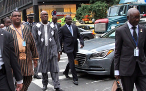 Quand Rock Marc Kaboré traverse New York pour rejoindre son hôtel à pied