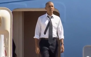 Vidéo : quand Obama fait pressing sur son prédécesseur, Clinton : “Bill, let's go". Regardez...