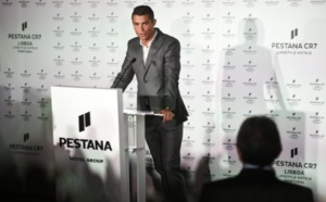 Cristiano Ronaldo inaugure à Lisbonne un deuxième hôtel à son enseigne
