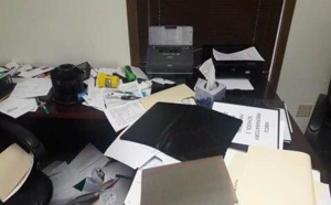 USA: Le bureau de Alioune Guèye qui avait fait les révélations sur Petro-tim, cambriolé (images)