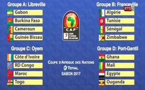 Vidéo : Tirage au sort CAN 2017 : Le Sénégal dans la même poule que l'Algérie, la Tunisie et le Zimbabwe