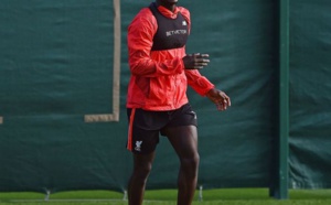 Liverpool : Sadio Mané, Coutinho, Lallana à l’entrainement à la salle de formation en préparatif du match contre West Bromwich le samedi prochain