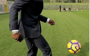 Diao Baldé Keita sur son 31... et joue au ballon rond!!!